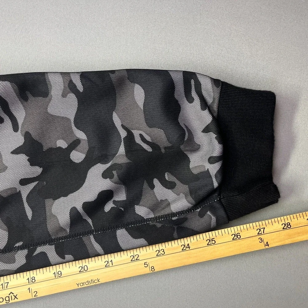 166Wear Camo Joggers Hiking Outdoor Pants Gorpcore Drawstring Waist 25 in Unisex